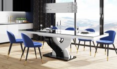 BELLA 160 table (high gloss)